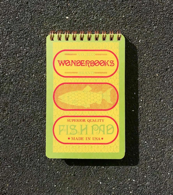 Wonderbooks - Fish Pad 3.5" x 5.5"