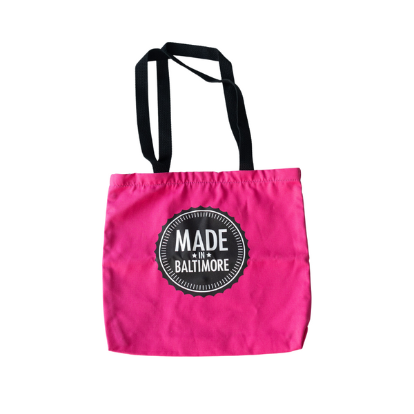 MIB - Pink Canvas Tote Bag