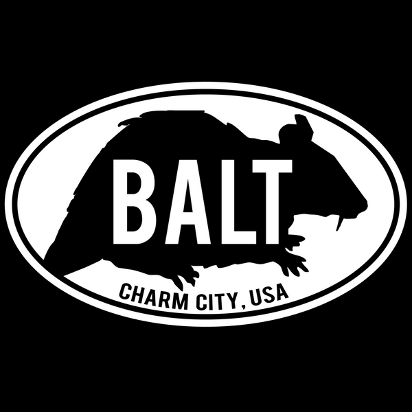 Pangea - Baltimore Rat Sticker